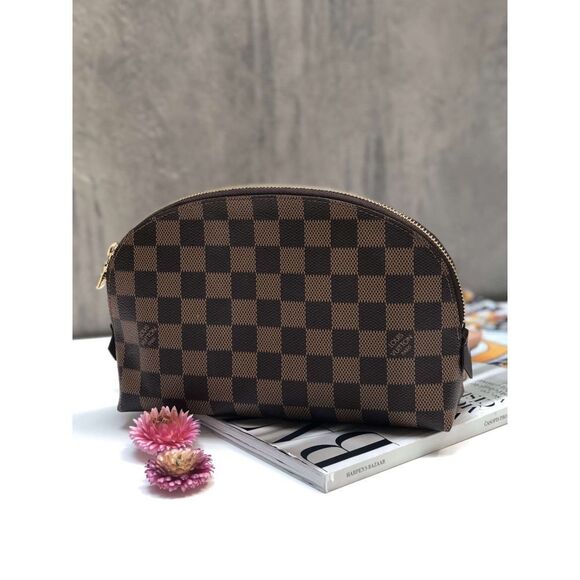 Louis Vuitton Damier Ebene Cosmetic Pouch GM - Picture 12 of 12